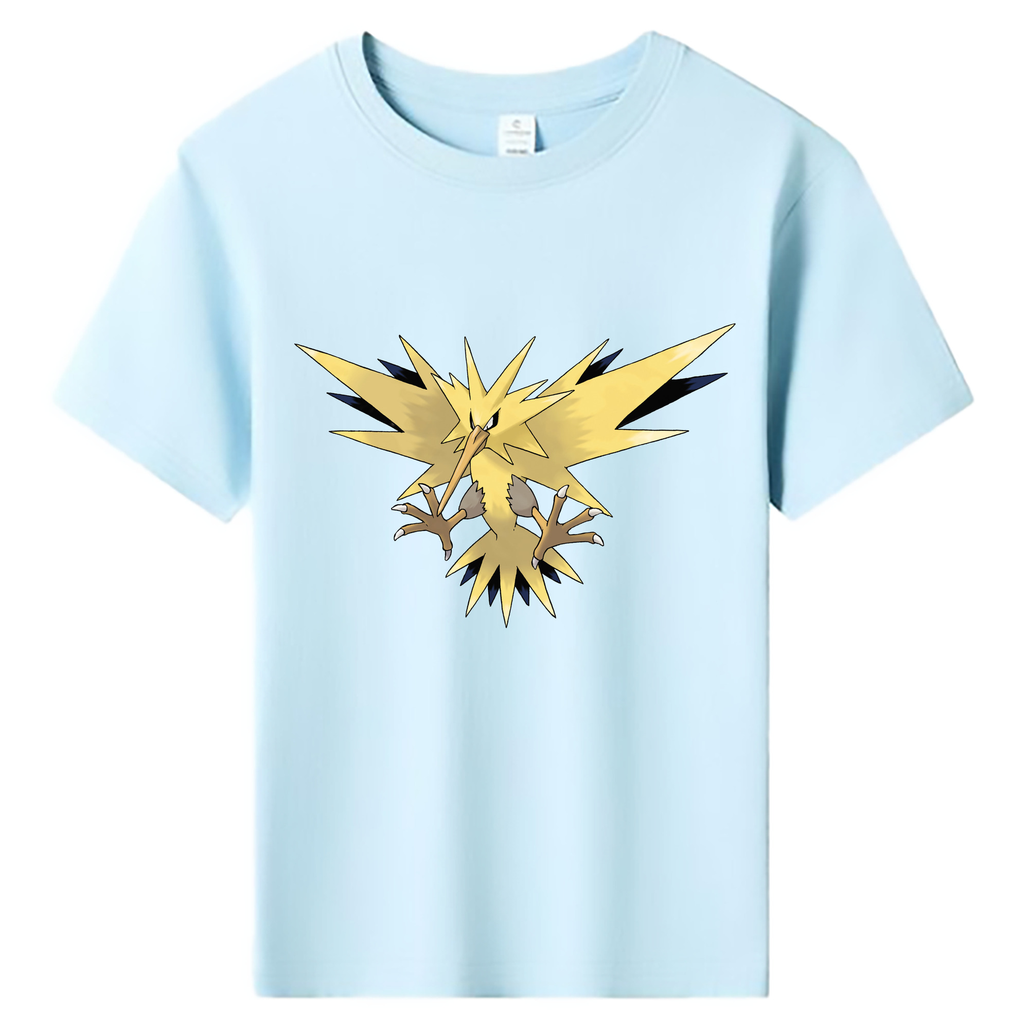 （画像用） ポケットモンスター Pokémon 綿100％キッズTシャツ（フロントプリント）